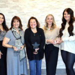 Oklahoma Housing Finance Agency's 2023 Leading Light Lending Partner award recipients include, from left, Shannon Kurtz and Yahaira Velasco, AMC/Associated Mortgage Corp.; Alba Santiago, Gateway Mortgage Group; Barb Yeary, Stride Bank; Cheyenne Buckley and Chelsea Stanford, Great Plains National Bank; and Darren Vittitow, First United Bank & Trust.