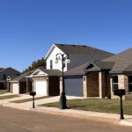 Homes in the Courts at Montevino addition in Kingfisher, made possible through the Oklahoma Housing Stability Program.
