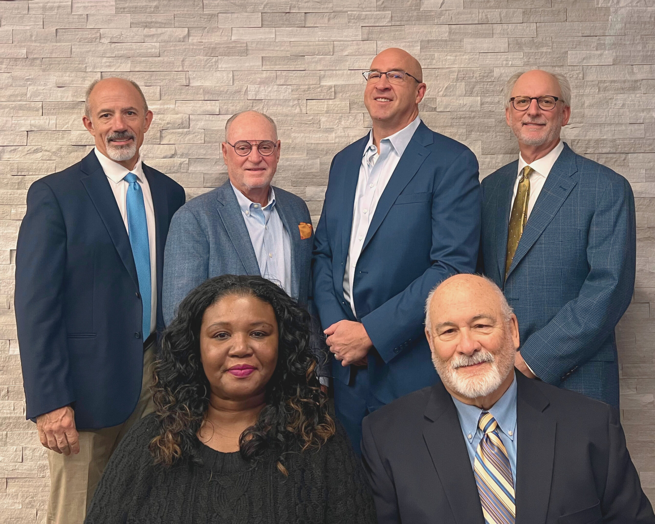 The OHFA Board of Trustees pose for a photo.