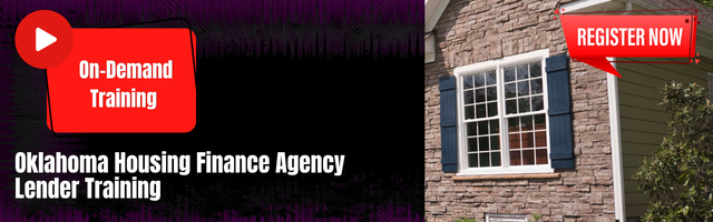 OHFA Lender Training Header