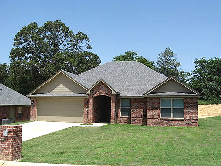 A home built using Oklahoma Housing Tax Credits