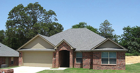 A home built using Oklahoma Housing Tax Credits