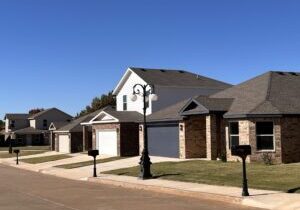 Homes in the Courts at Montevino addition in Kingfisher, made possible through the Oklahoma Housing Stability Program.