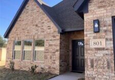 A brick home in the Courts of Montevino neighborhood.